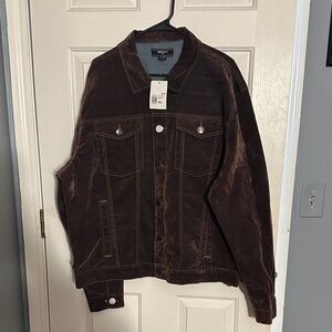 Forever 21 Men's Dark Brown Jacket